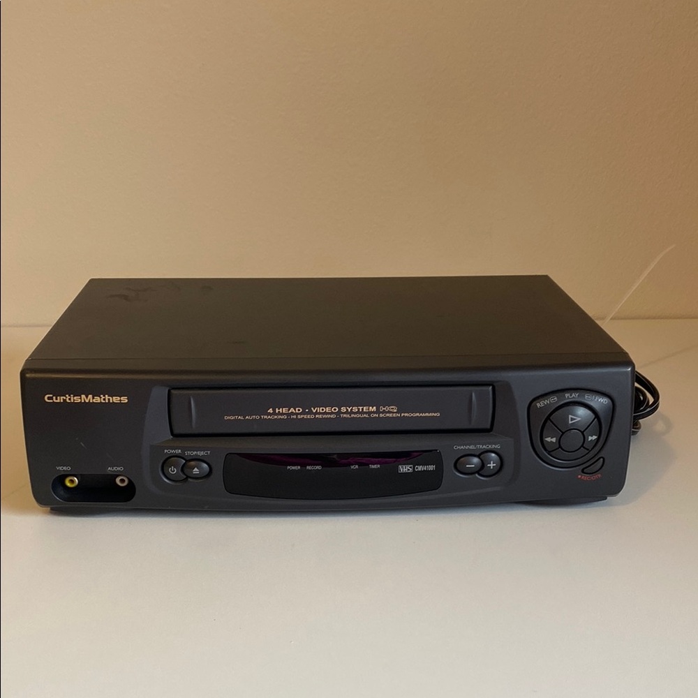 Curtis Mathes  VCR Player - 4-Head Video System IT WORKS SEE VIDEO